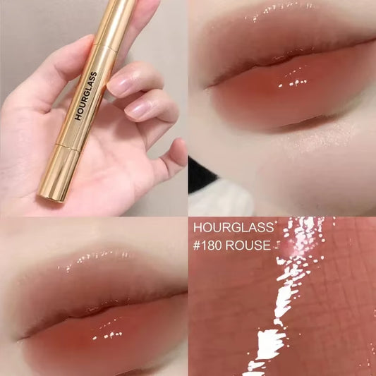 Hour Glass Gold Mirror Tube Moisturizing Lip Glaze