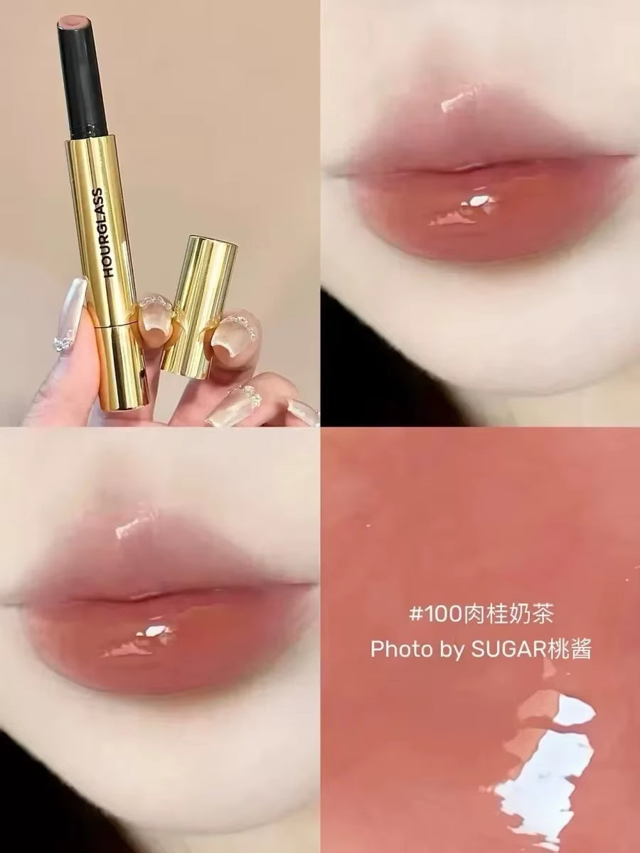 Hour Glass Gold Mirror Tube Moisturizing Lip Glaze